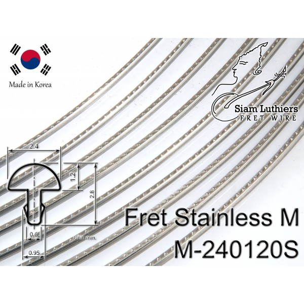 Stainless Fret M  M-240120S